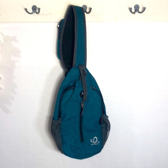 Waterfly Handbags - Water fly crossbody sling, 4 compartments